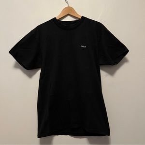 Obey Mens T-shirt Size‎ Medium Floral Print Distressed